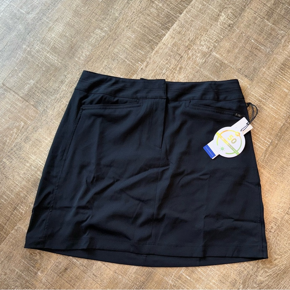 NWT Black Golf Skort Skirt Tail 6